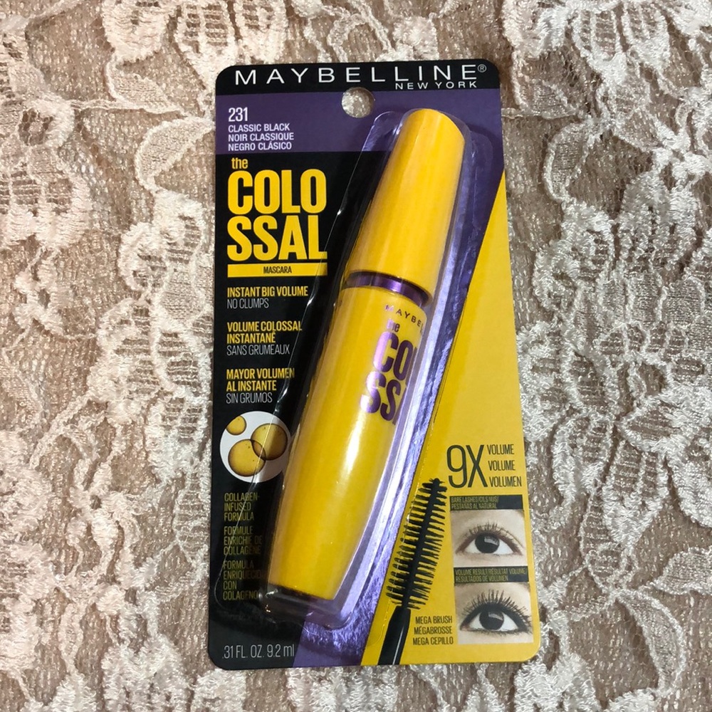 <10 for $33>Maybelline COLOSSAL mascara #231